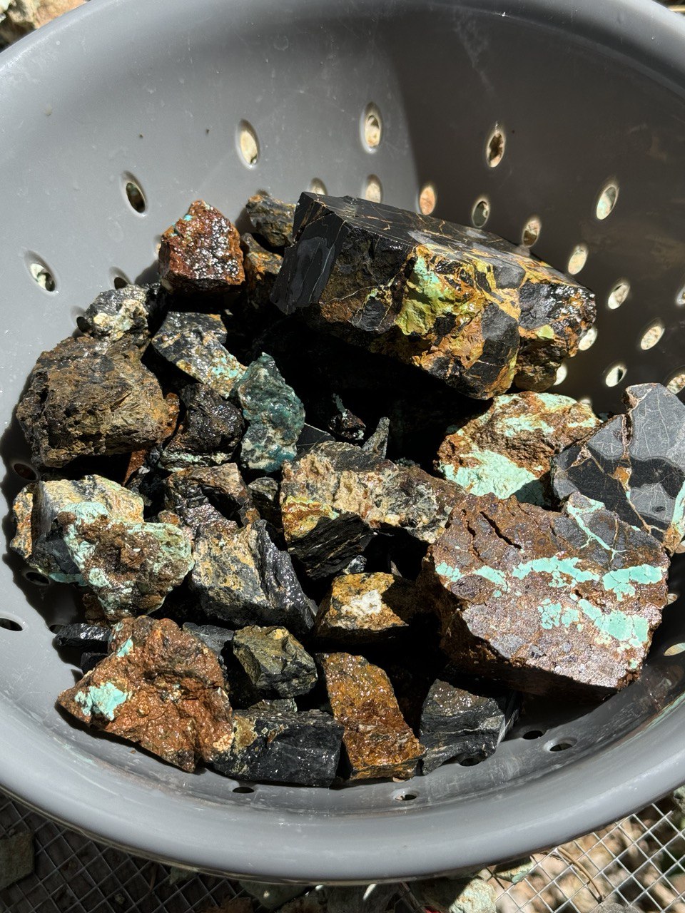 Black Jack Turquoise mine Gold field Nevada